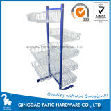 Beverage Selected Wire Basket Display Rack