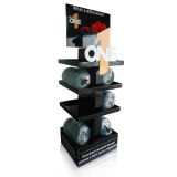 Point of Purchase Floor Standing Display Units, Cardboard Pallet Display Rack