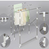Stainless Steel Three-Rod Clothes Hanger