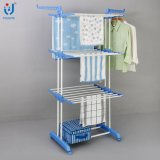 Iron with Powder Coating Clothes Drying Rack