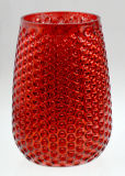 Red Pineapple Candle Holder for X'mas Day