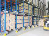 Automatic Radio Shuttle Pallet Racking in Warehouse