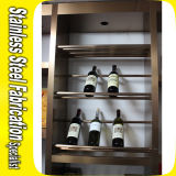 Stainless Steel Wine Display Shelf Rack Wine Rack