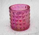 Tea Light Holder Superier Quality Colorful Glass Craft Candle Jar for Daily Use