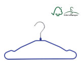 Ultra Thin Metal Wire Hanger with Velvet Covring