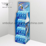 Merchandise Purpose Cardboard for Water Bottle Display Stands