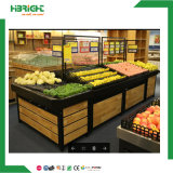 Supermarket Fruit Shelf/ Fruit and Vegetable Display/ Wood Fruit Stand Vegetable Rack