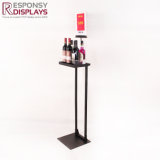 Hot Sales Promotion Floor Beer Stand Metal Wine Display Rack