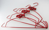 Red Wire Hangers, Metal Clothes Hanger, Metal Garment Hanger, Wholesale Hangers.