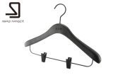Wooden Coat Hanger & Pants Hanger with or Without Clips