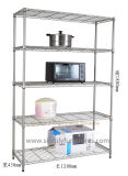 5-Tier Home Style Chrome Wire Shelving
