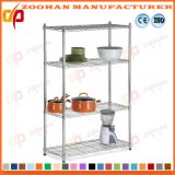 Adjustable Home Hotel Restaurant Kitchen Storage Garage Wire Shelving (Zhw124)