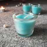 Thick Clear Glass Jar Scented Candle for Mexico