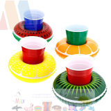 PVC or TPU Inflatable Floating Cup Holder