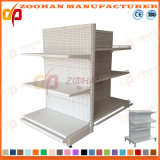 Manufactured Customized Pegboard Metal Supermarket Gondola Shelves (Zhs464)