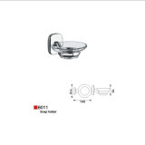 Best Sales Style Wall Mounted Zinc Alloy Soap Holder Chrome Finish 6011