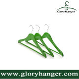 Color Wooden Clothes Hanger for Clothing Shop Display