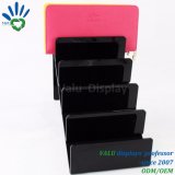 Black Acrylic Counter Top Wallet Display Stand Wallet Holder