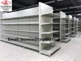 Grey Supermarket Gondola Shelf Display Rack