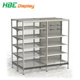 Heavy Duty Supermarket Metal Display Shelf