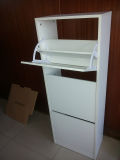 Hot Selling Three Layers Shoe Cabinet/Shoe Rack for Home Furniture