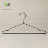 Black Paint Coated Metal Hanger for Clothes Customization Brand