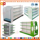 High Quality Metal Gondola Advertising Display Rack Supermarket Shelf (Zhs100)