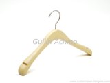 Wooden Customized Clothes Hanger with Metal Hook (ACH107)