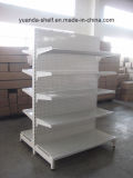 Double Sided Back Hole Panel Supermarket Shelf