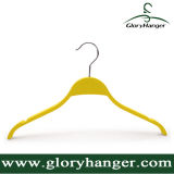 Color Plywood Hangers with Matel Hook for Clothing Shop display