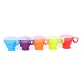 Heat Resistant Food-Grade Silicone Portable Foldable Cup