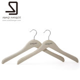 Beech Wood with Linen Clothes Hanger, Wooden Hanger, Cheap Hanger