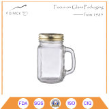 Glass Beer Mug with/Without Cap