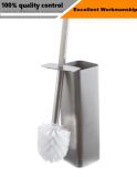 Sanitary Stainless Steel Square Design Toilet Brush Holder Supplier