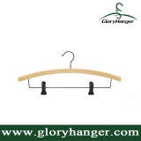Rounded Shape Laminated Bamboo Hangers Clothes Hangers