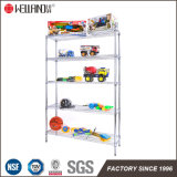 2017 Customized 250kg Loading 5 Tier Metal Wire Display Toy Rack for Supermarket