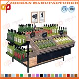 Wooden Supermarket Vegetable and Fruit Display Stand Rack Shelves (Zhv5)