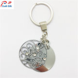Custom High Quality Hollowed out Pattern Metal Keychain