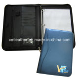 Removable Ring Binder Custom Padfolio with Notepad