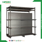 Round End Metal Grocery Store Supermarket Shelf