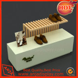 Wooden Shoes Table Display for Store