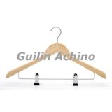 Bamboo Clip Suit Hanger for Men (BCH120)