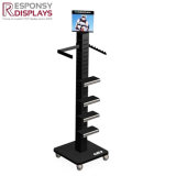 Metal Floor Stand Clothing Display Rack for Clothes Store