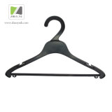 High Quality Black Plastic Clothes Hanger for Hotel