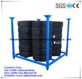 Warehouse Storage Stacking Portable Metal Truck Spare Tire Racking