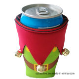Custom Christmas Gift Insulated Neoprene Can Cooler Beer Bottle Sleeve Stubby Holder