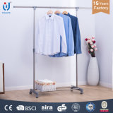 Single Rod Adjustable Clothes Hanger Without Tools