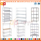 Functional Metal Home Office Storage Wire Stand Shelving (Zhw72)