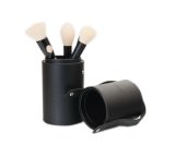 Makeup Brushes Face and Eye Cosmetic Brushes with Cup Holder