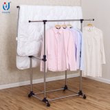 Stainless Steel Double Pole Clothing Hangers